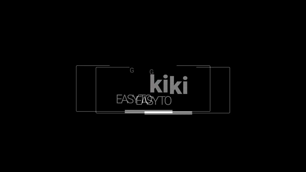 Stock Video Glitch Framed Title With Subtitles Live Wallpaper For PC