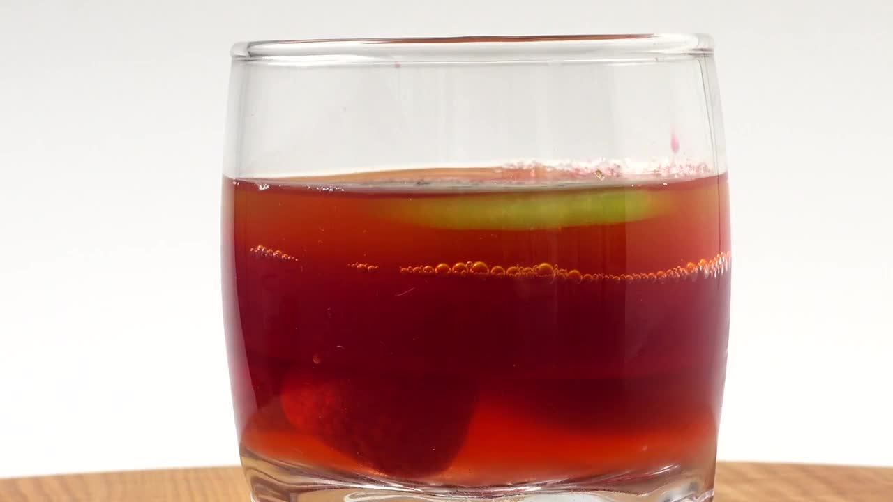 Stock Video Glass With A Prepared Drink Spinning Live Wallpaper For PC