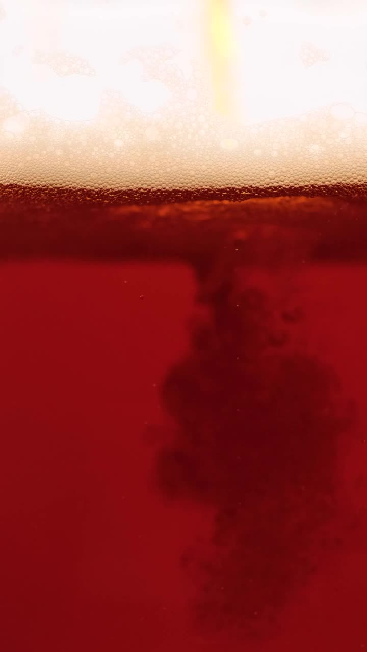 Stock Video Glass Seen Up Close While Being Served Beer Live Wallpaper For PC