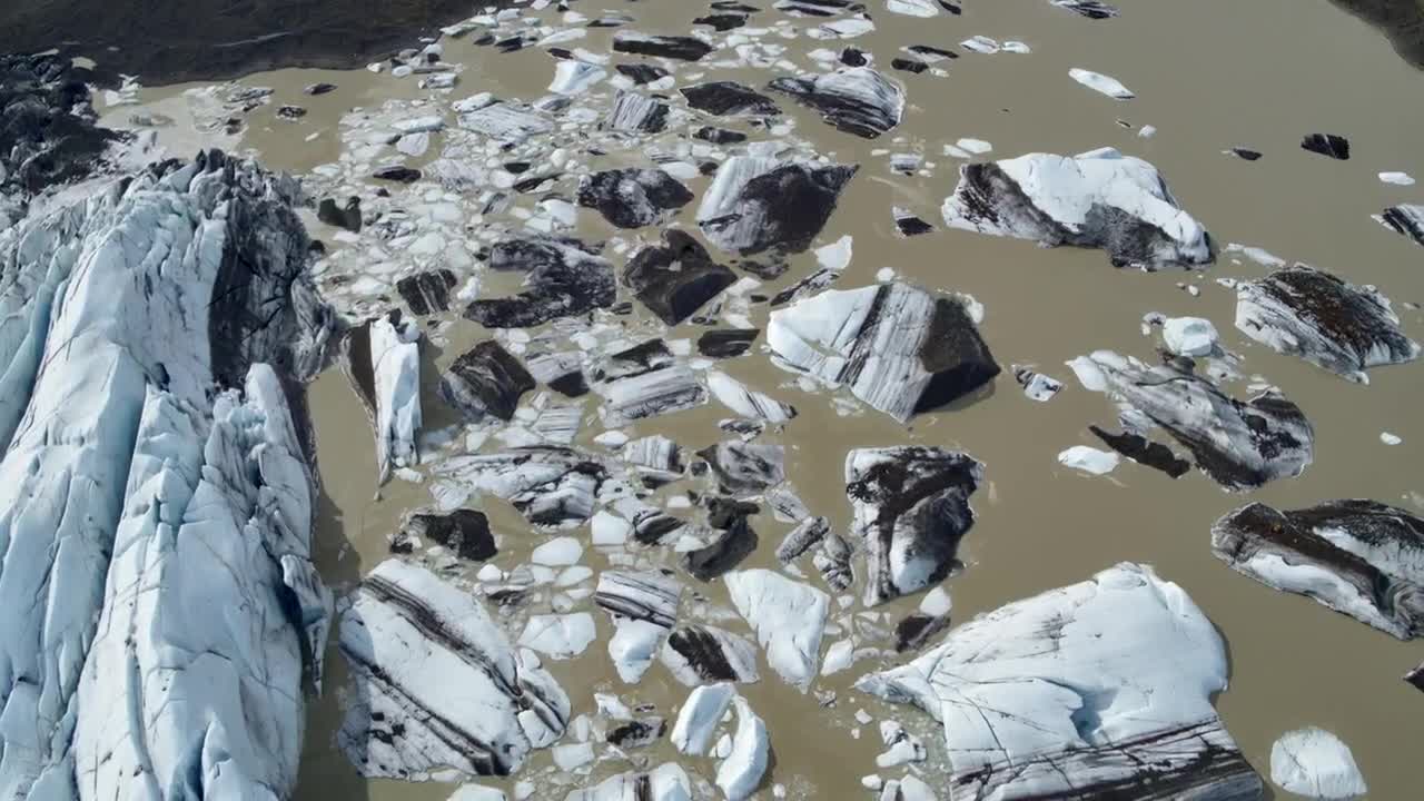 Stock Video Glaciers Melting Into The Ocean Live Wallpaper For PC