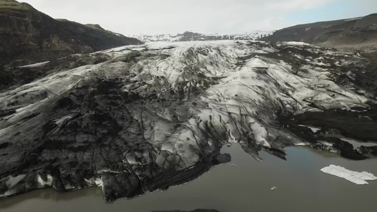 Stock Video Glacier Leading Into The Ocean Live Wallpaper For PC