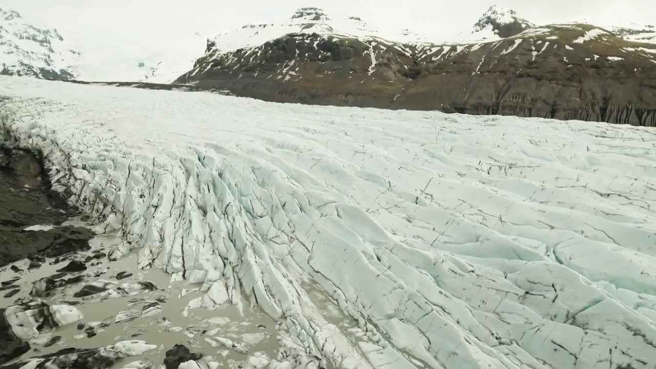 Stock Video Glacial Tongue In Iceland Live Wallpaper For PC