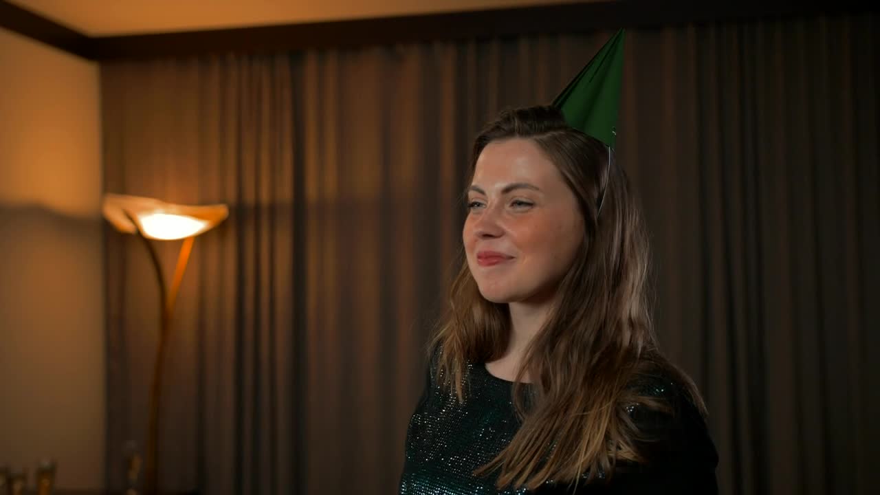 Stock Video Girl Receiving Gifts And Hugging On Her Birthday Live Wallpaper For PC