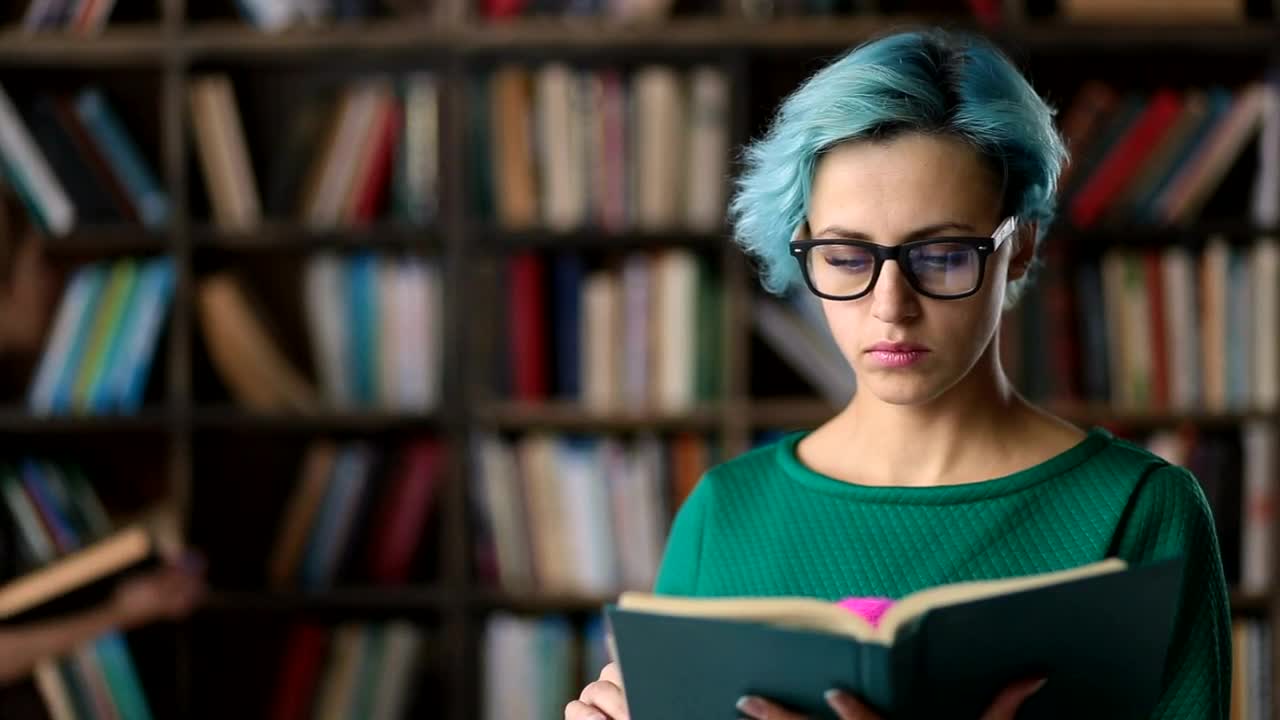 Stock Video Girl Reading An Old Book Live Wallpaper For PC