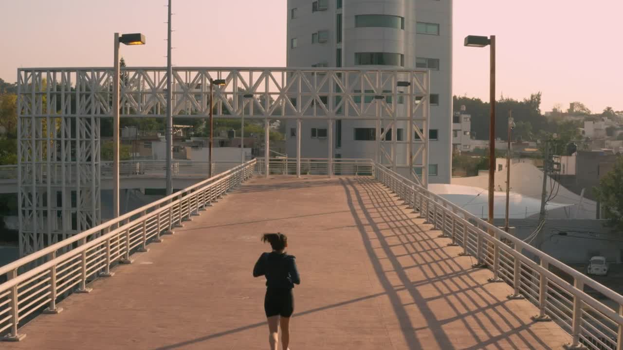 Stock Video Girl Jogging Outdoors Live Wallpaper For PC