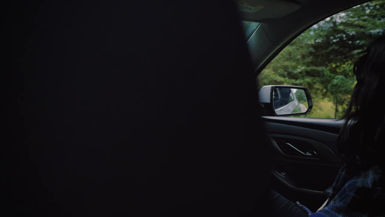Stock Video Girl Enjoying The Air During A Road Trip In A Live Wallpaper For PC