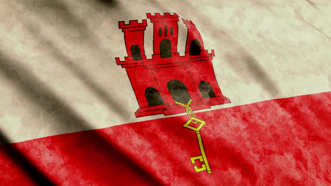 Stock Video Gibraltar Faded D Flag Live Wallpaper For PC