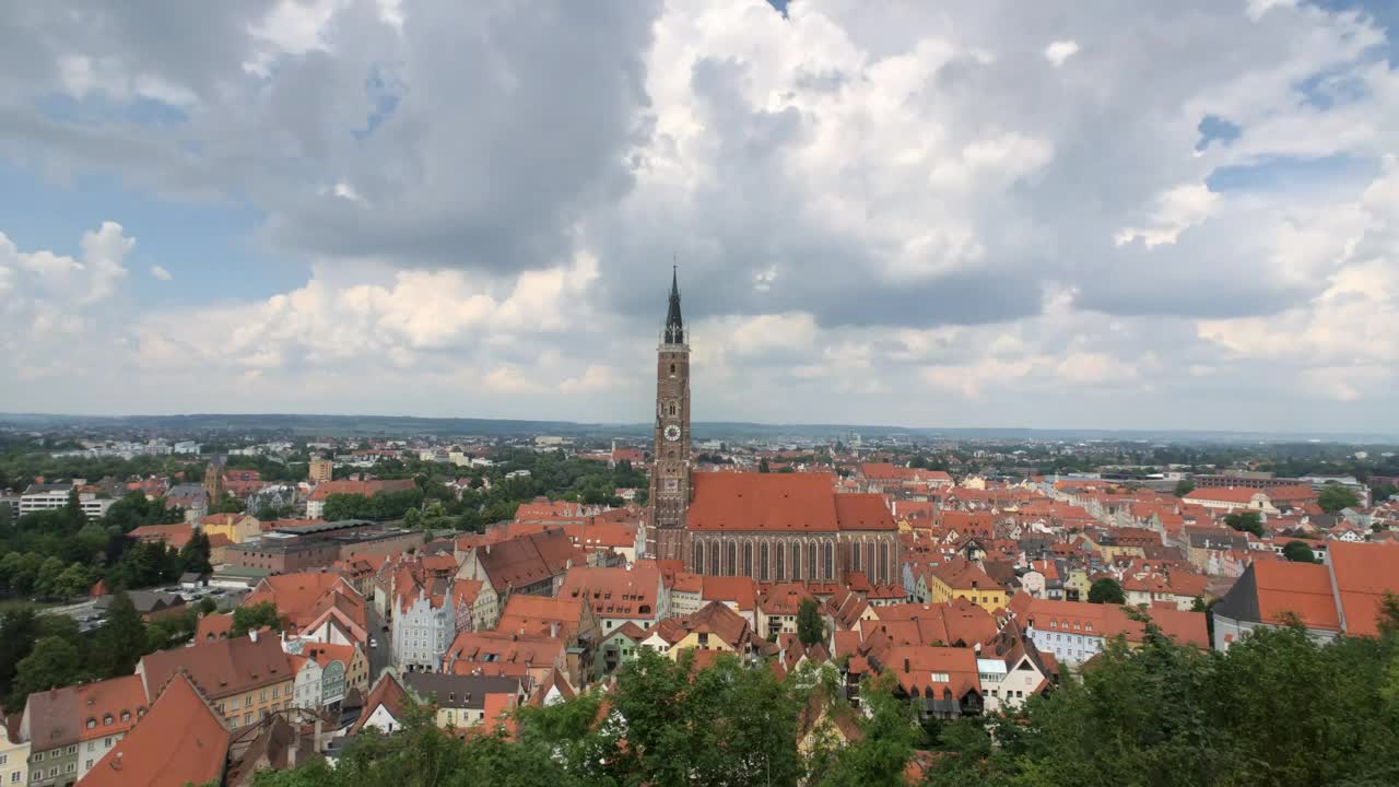 Stock Video German City Landscape Live Wallpaper For PC