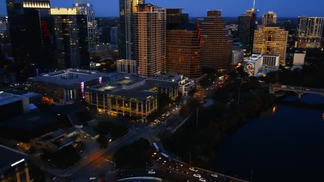 Stock Video General Shot Of A Large City From Above  Smal Live Wallpaper For PC