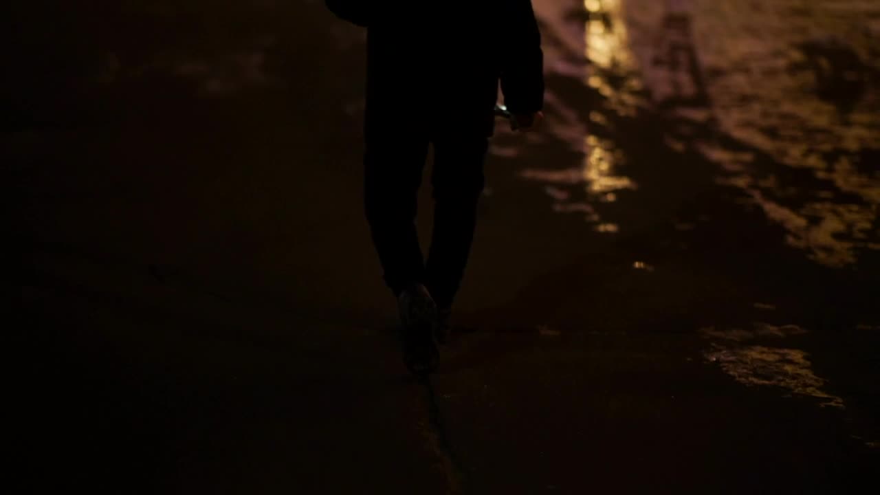 Stock Video Gangster Walking With A Baseball Bat Live Wallpaper For PC