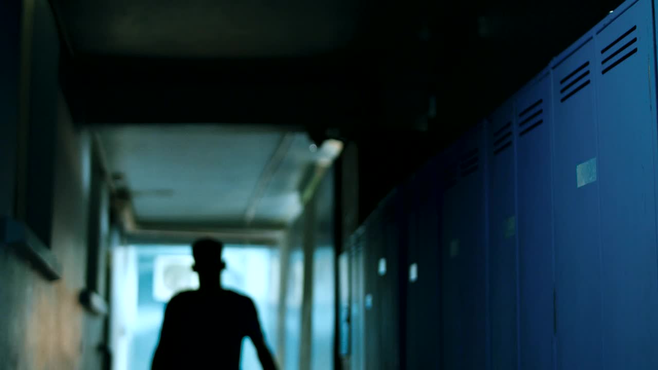 Stock Video Frustrated Athlete In The Locker Room Live Wallpaper For PC