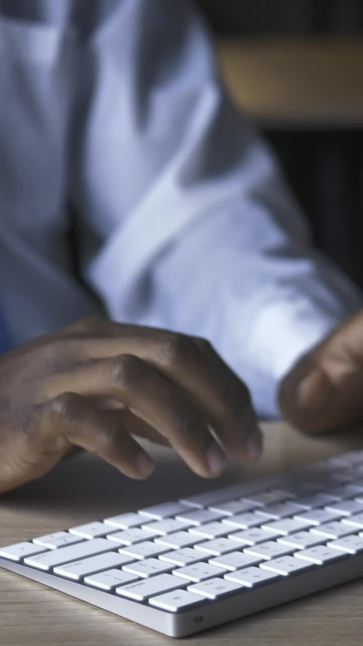 Stock Video Frustrated And Tired Young Man Working On Computer Live Wallpaper For PC