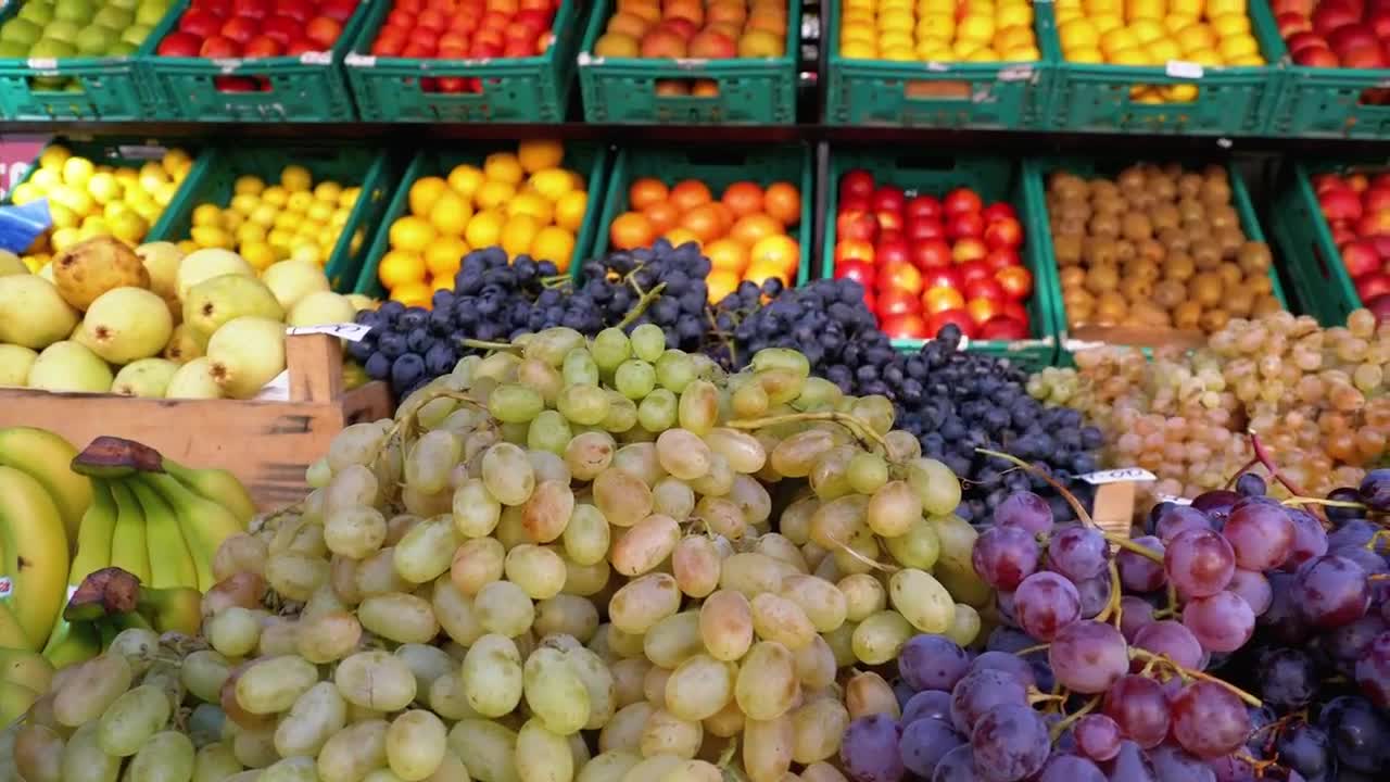 Stock Video Fruit Store In A Market Live Wallpaper For PC