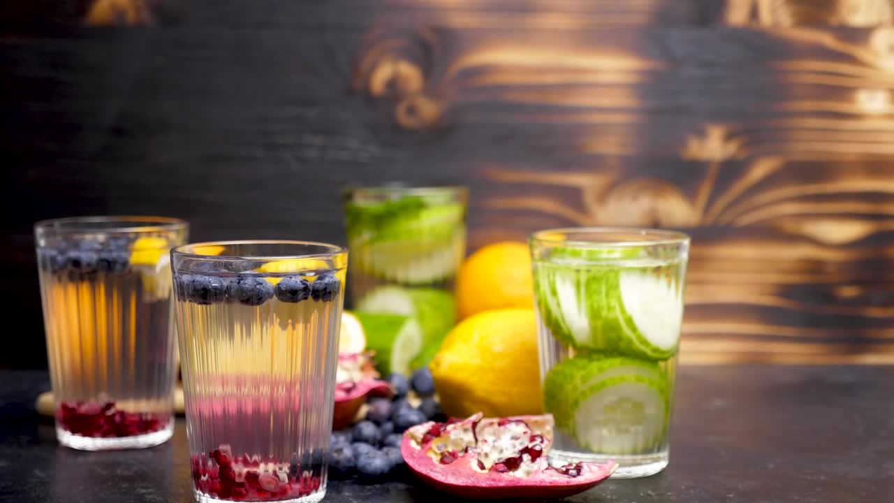 Stock Video Fruit Drinks With Whole Fruit Live Wallpaper For PC