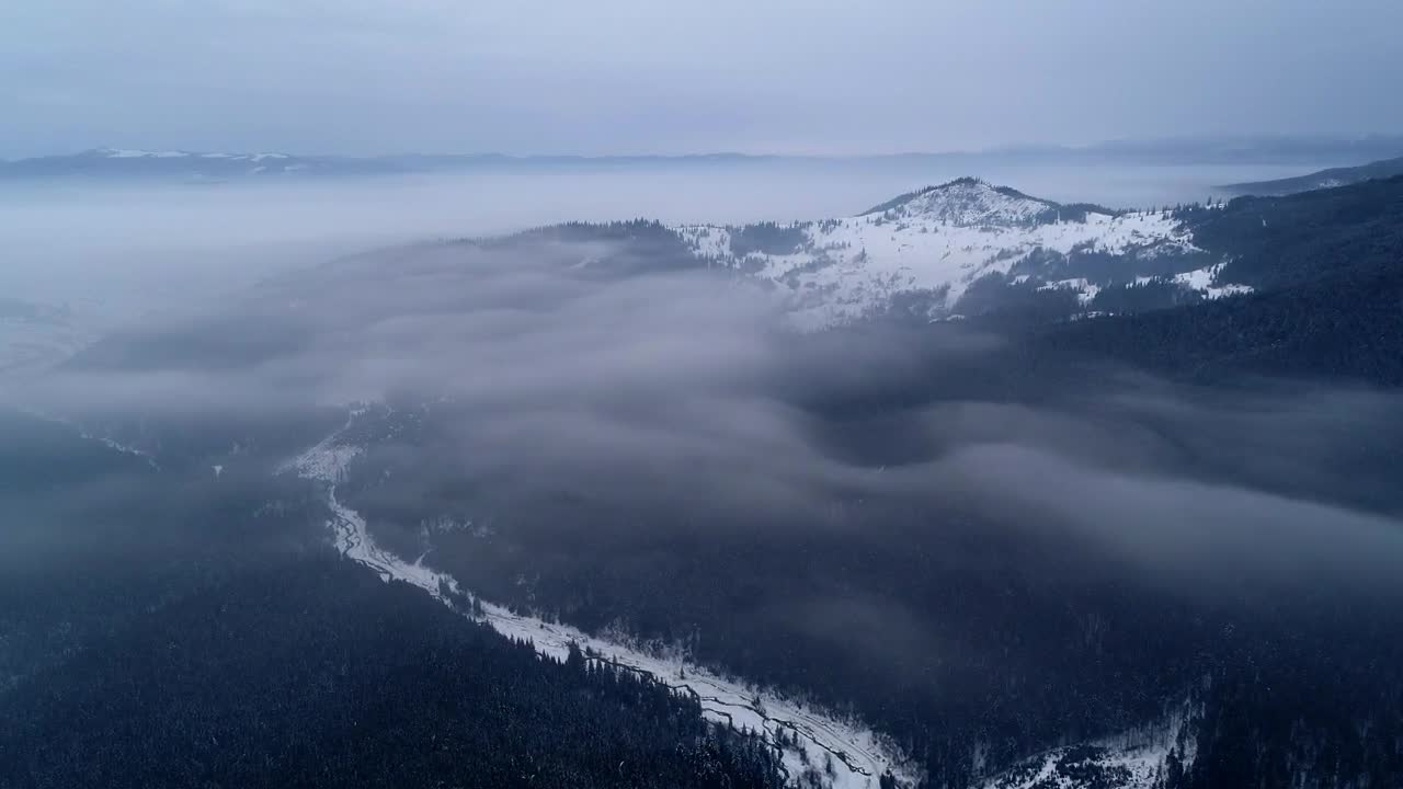 Stock Video Frozen Nature Area Aerial Shot Live Wallpaper For PC
