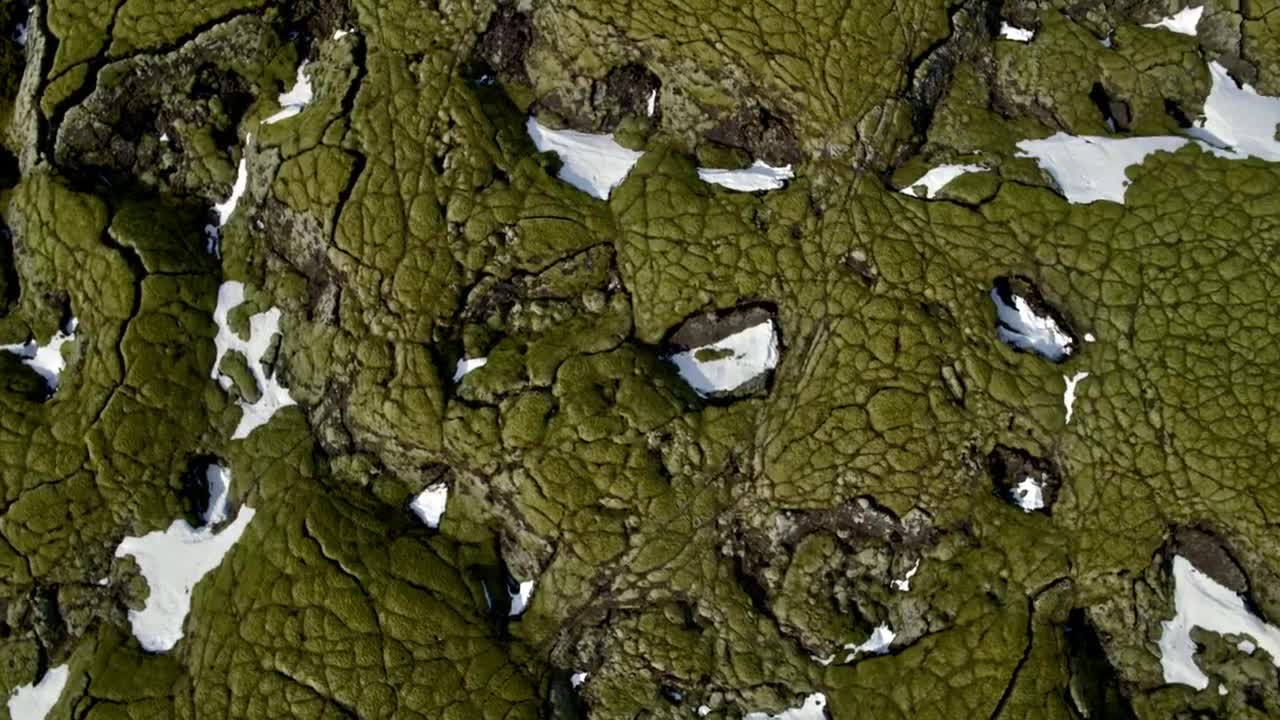 Stock Video Frozen Lava Fields Live Wallpaper For PC