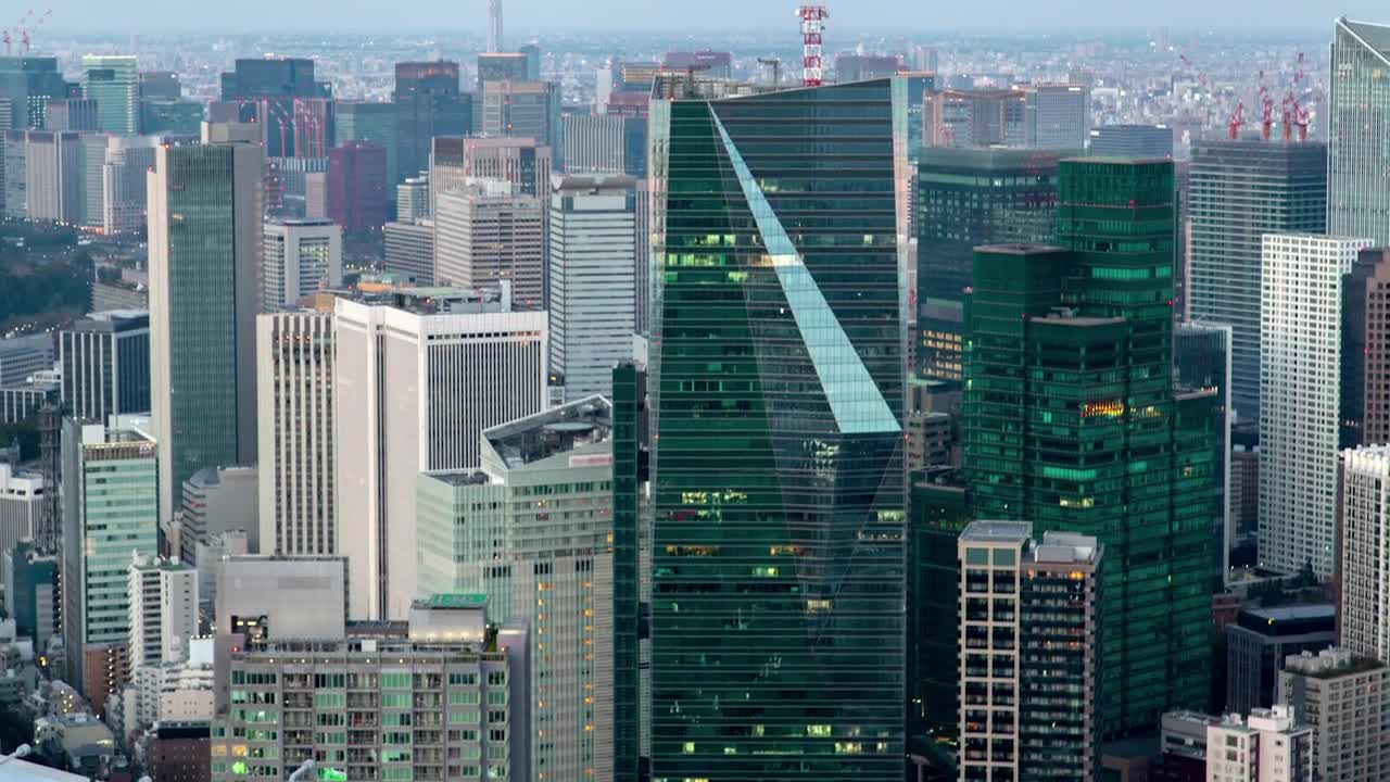 Stock Video From Dusk To Night Landscape In Tokyo Live Wallpaper For PC