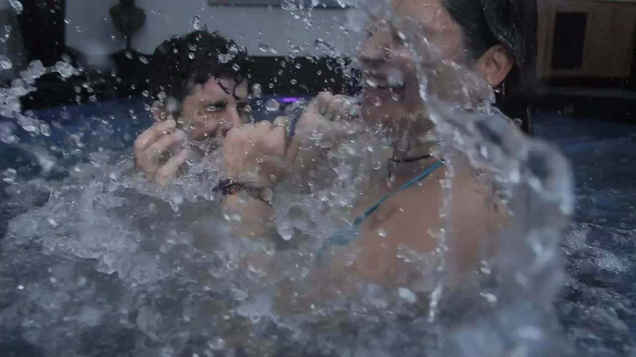 Stock Video Friends Playing In A Pool Live Wallpaper For PC