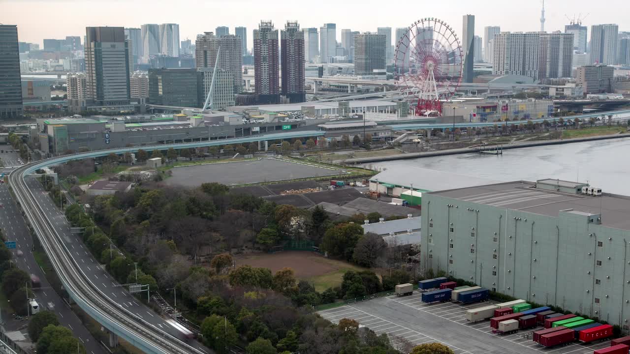 Stock Video Kyoto Cityscape At Daytime Animated Wallpaper