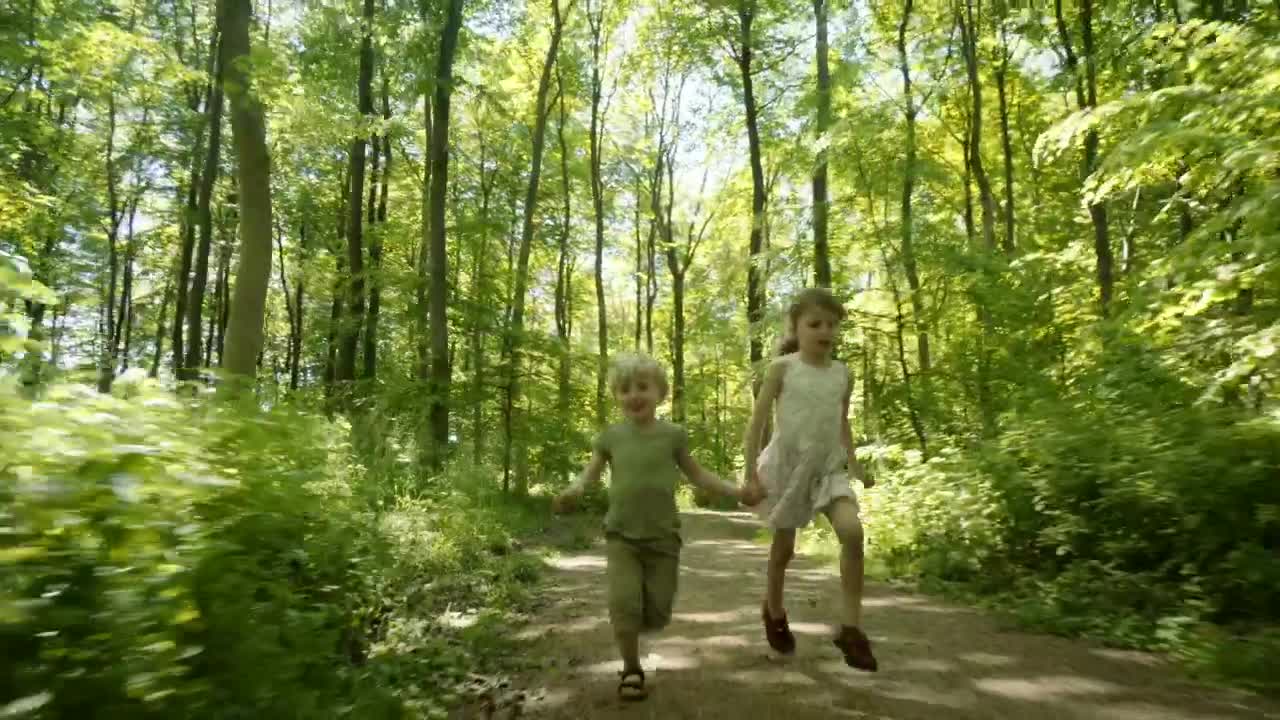 Stock Video Kids Enjoying A Day Out Animated Wallpaper