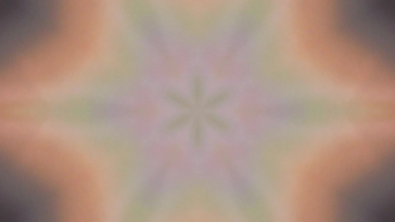 Stock Video Kaleidoscope With Multicolor Animated Wallpaper