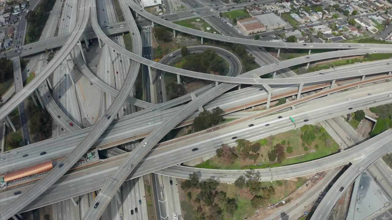 Stock Video Judge Pregerson Huge Highway Connection Animated Wallpaper