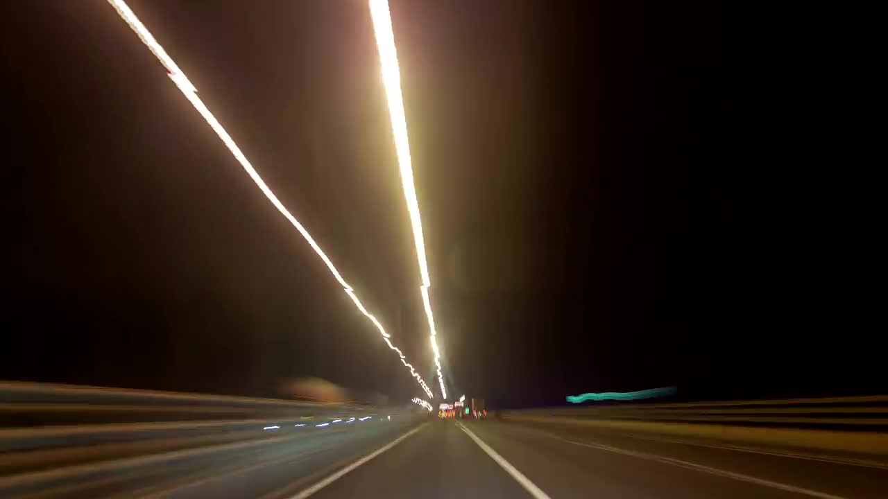 Stock Video Journey In Fast Motion Through The Road Animated Wallpaper