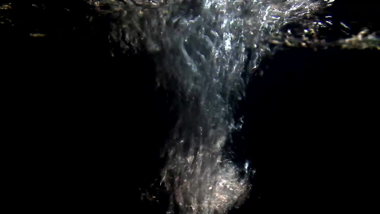 Stock Video Jet Of Bubbles Below The Surface Animated Wallpaper