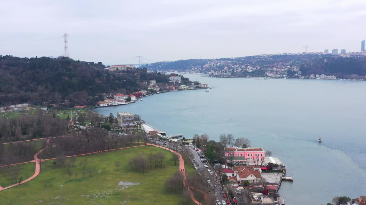 Stock Video Istanbul On An Overcast Day Animated Wallpaper
