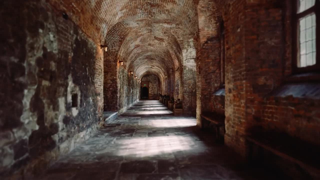 Stock Video Inside An Old Building In England Animated Wallpaper