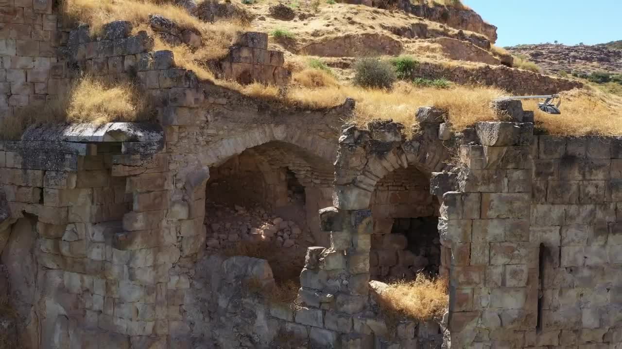 Stock Video Inside An Ancient Building Animated Wallpaper