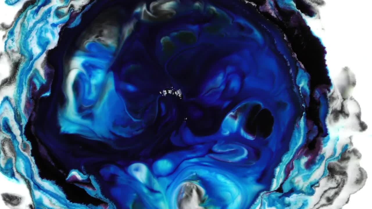 Stock Video Ink Mix With Psychedelic Effect Under Water Animated Wallpaper