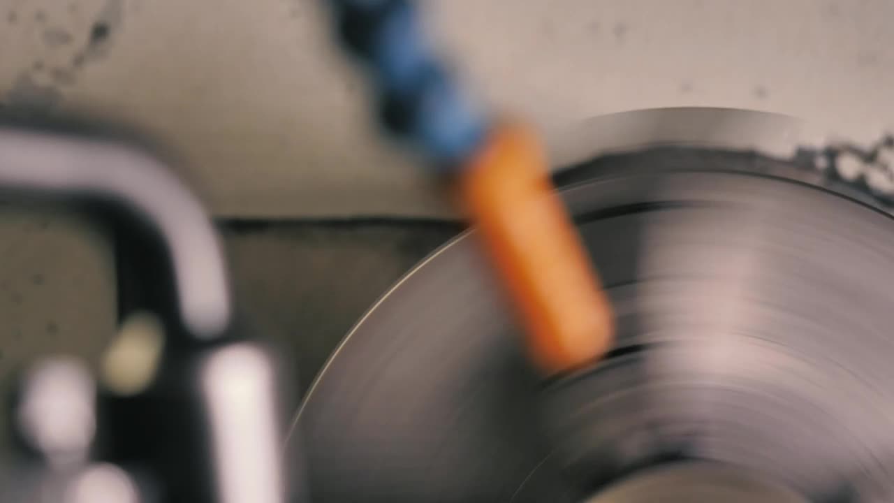 Stock Video Industrial Machine Spinning Animated Wallpaper