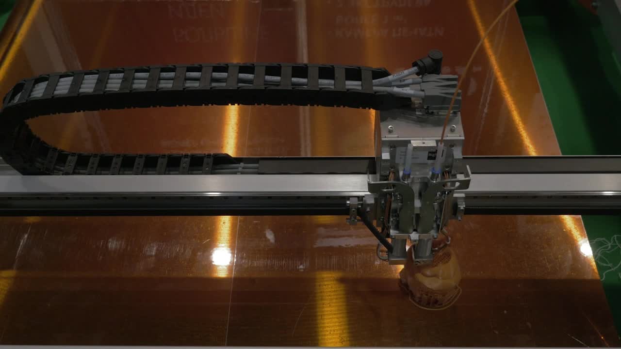 Stock Video Industrial D Printer Making A Toy Animated Wallpaper