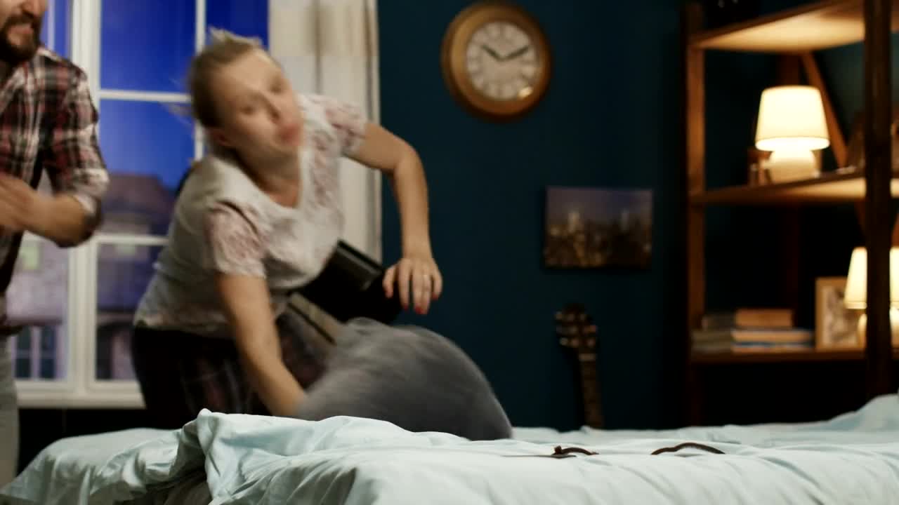 Stock Video Husband Abusing Wife At Home Animated Wallpaper