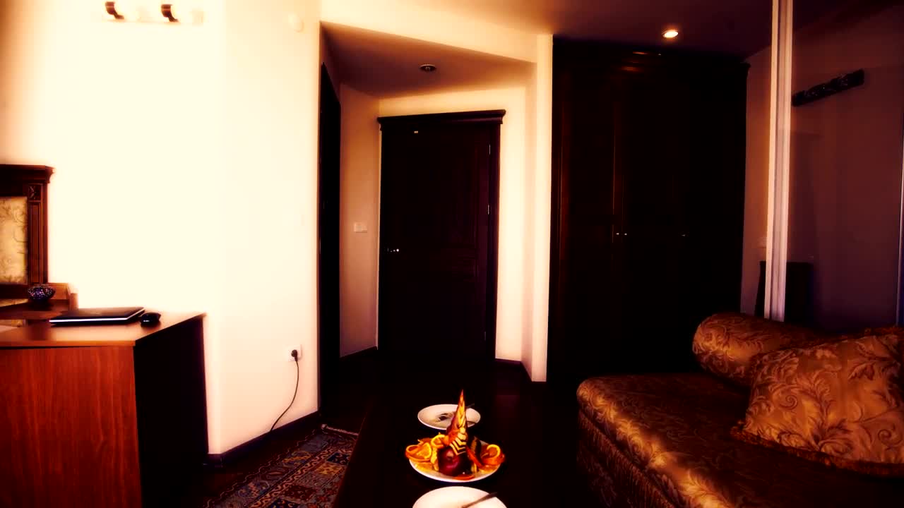 Stock Video Hotel Room With An Over Exposed Filter Animated Wallpaper