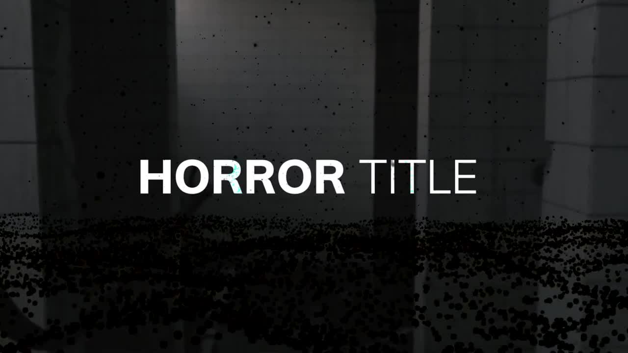 Stock Video Horror Title Animated Wallpaper