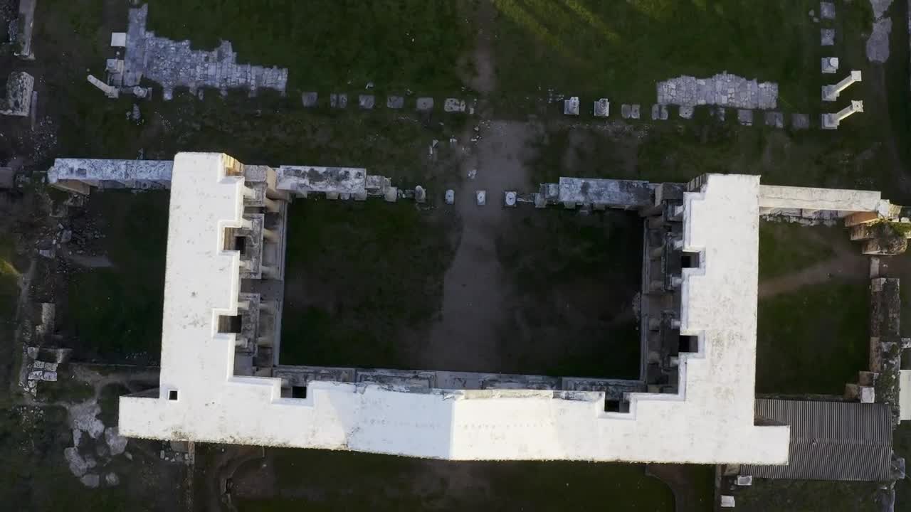 Stock Video Historic Building In Greece Animated Wallpaper