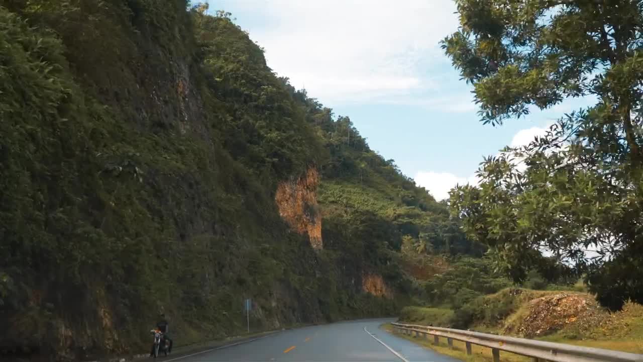 Stock Video Highway In The Middle Of A Mountain Range Animated Wallpaper