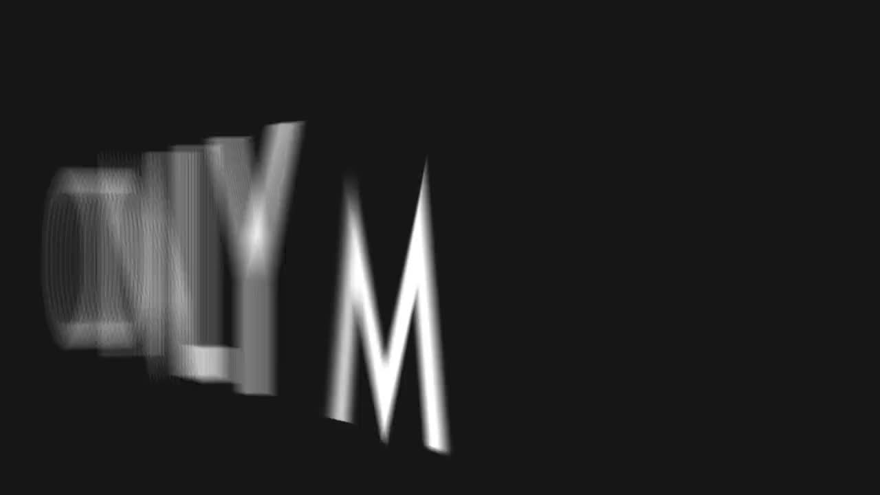 Stock Video Hidden Text Title Animated Wallpaper