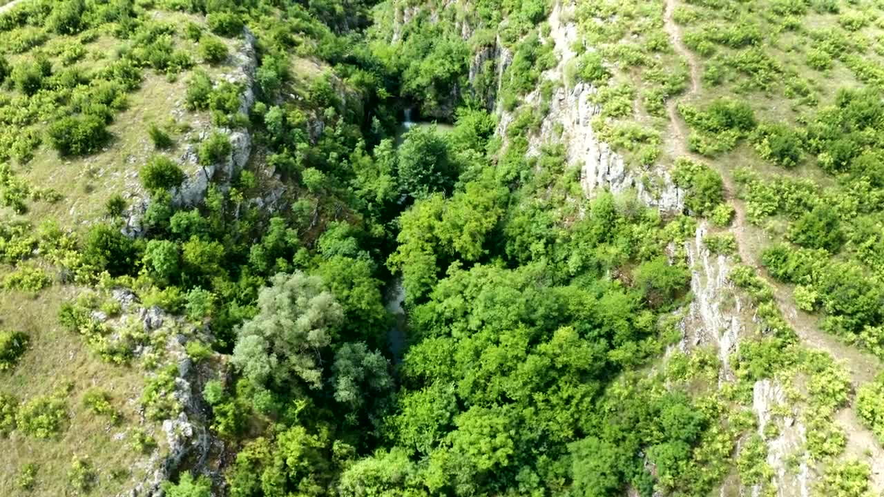 Stock Video Hidden Waterfalls Inside A Canyon Animated Wallpaper
