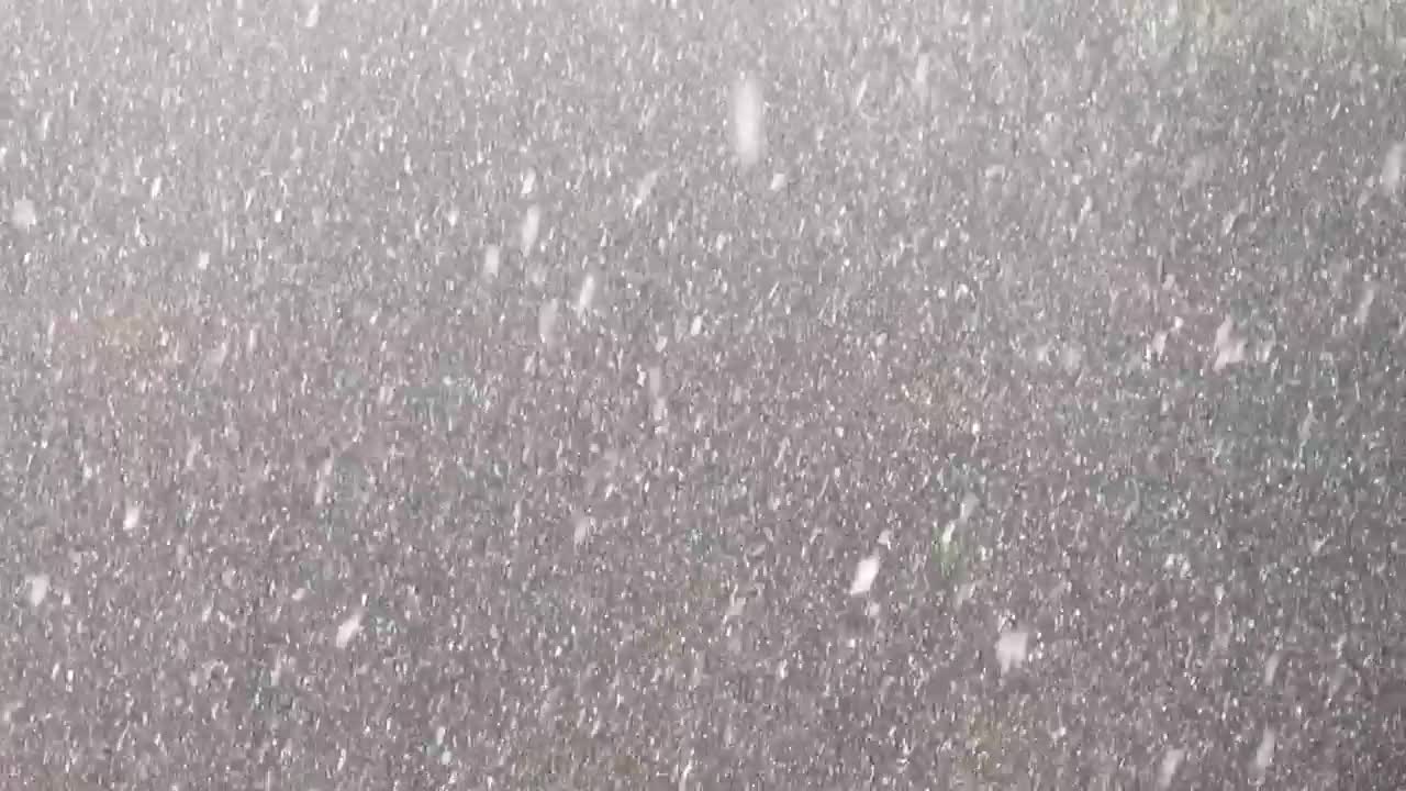 Stock Video Heavy Snow Blocking The View Animated Wallpaper