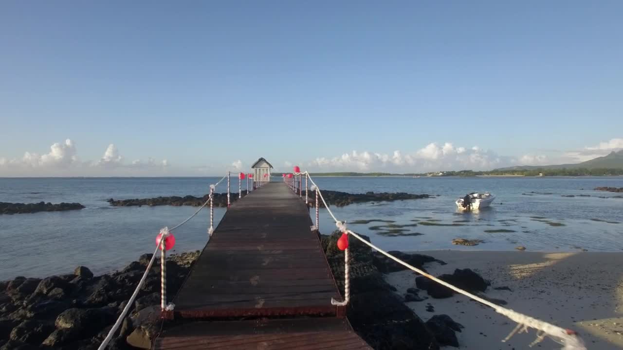 Stock Video Heading Out Over A Pier Animated Wallpaper