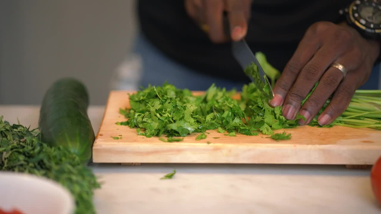 Stock Video Hands Of A Man Cutting A Cylinder Animated Wallpaper