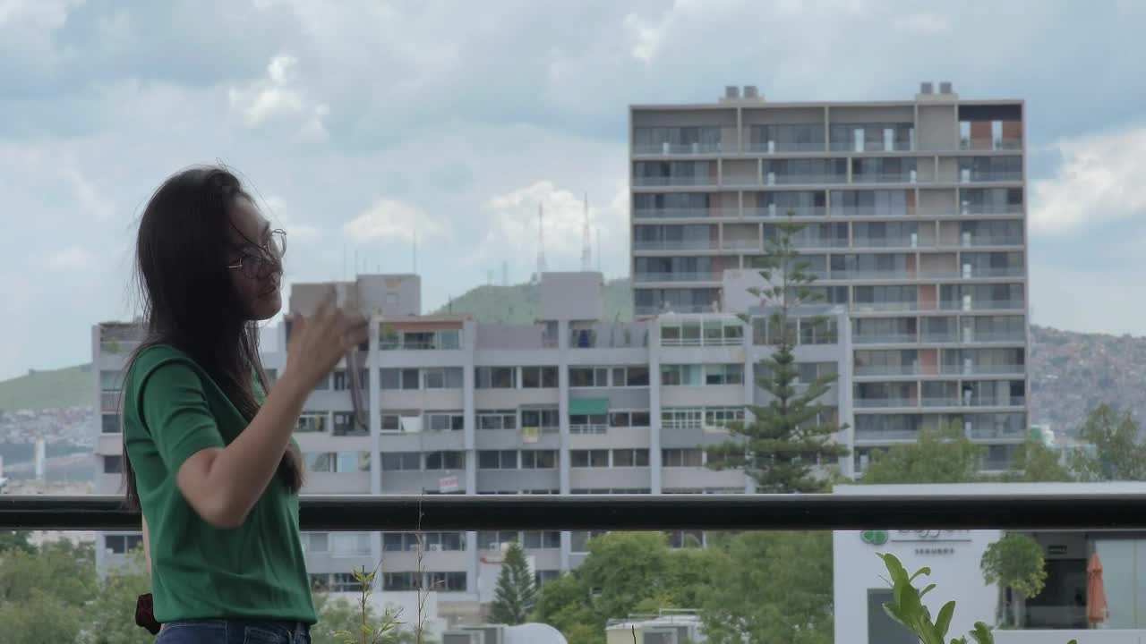 Stock Video Man And Woman Greeting Each Other With Elbows On A Animated Wallpaper