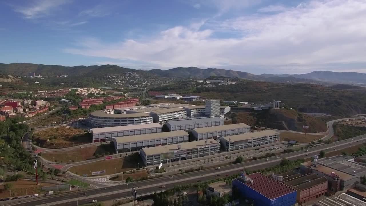 Stock Video Mall Building In Barcelona Animated Wallpaper