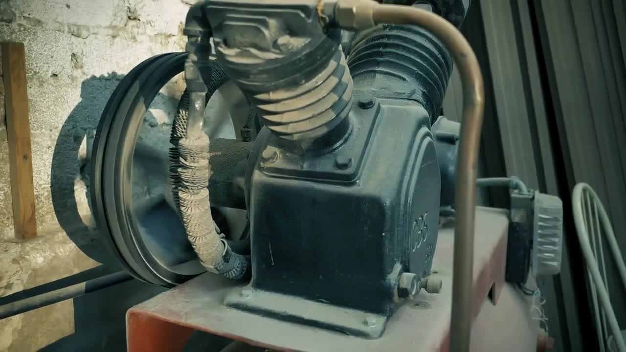 Stock Video Machine Working In A Carpentry Workshop Animated Wallpaper