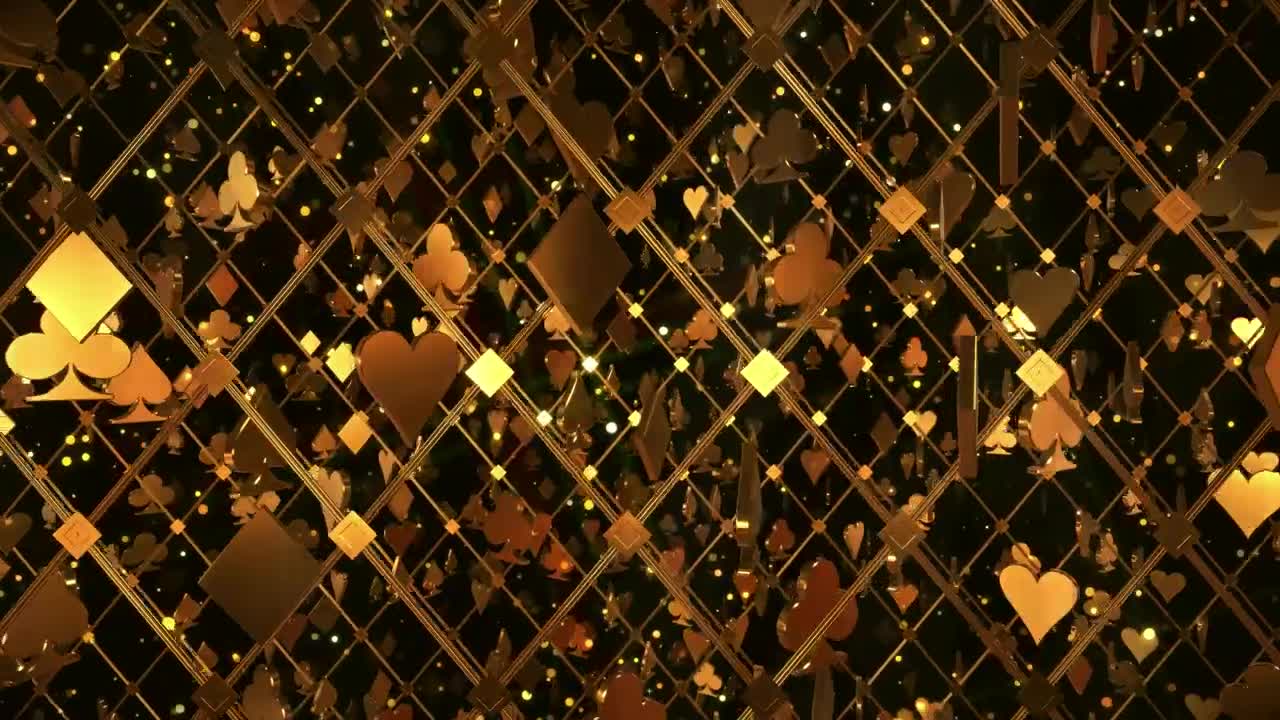 Stock Video Luxurious Casino Concept Animated Wallpaper