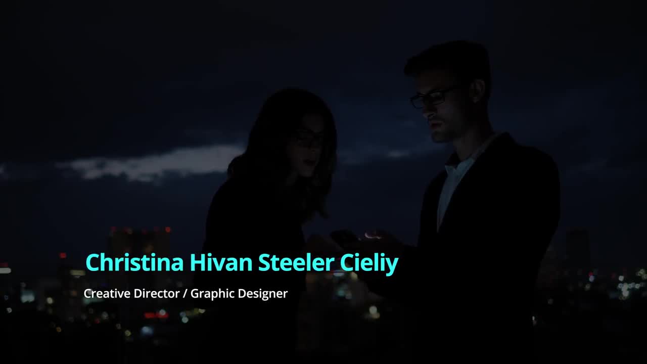 Stock Video Lower Third With Text Boxes Animated Wallpaper