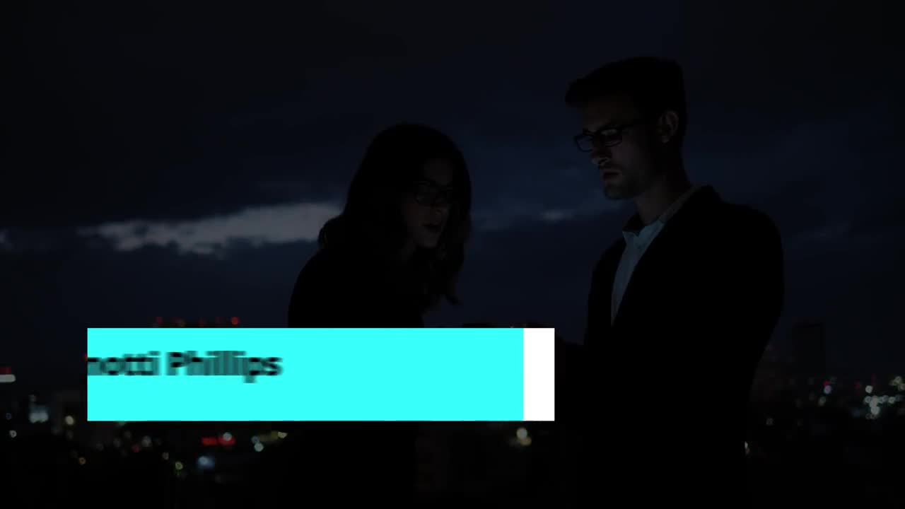 Stock Video Lower Third In A Text Box Animated Wallpaper